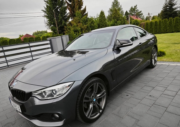 BMW Seria 4 cena 72999 przebieg: 151000, rok produkcji 2015 z Okonek małe 562